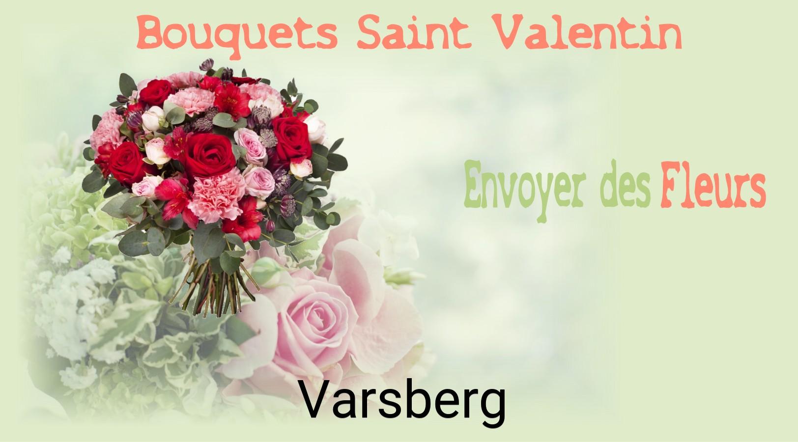 Roses de Saint-Valentin livrées à Varsberg